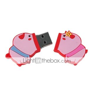 USD $ 13.19   Cute Pig USB 2.0 Flash/Jump Drive (2GB),