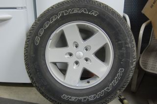 2012 Jeep Wrangler 17 Wheel and Tire Package