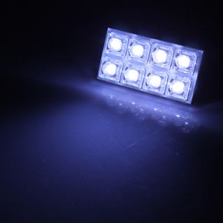 BA9S/Festoon/T10 2.5W 8 LED 200 230LM White Light LED lamp voor auto