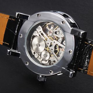 USD $ 13.89   Unisex PU Analog Mechanical Fashionable Watch (Assorted