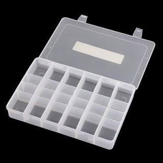 USD $ 13.19   DIY Parts Organizer Toolbox (24 Sections),