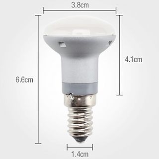 2w E14 160 180lm 3000 3500K bianco caldo ha portato palla lampadina