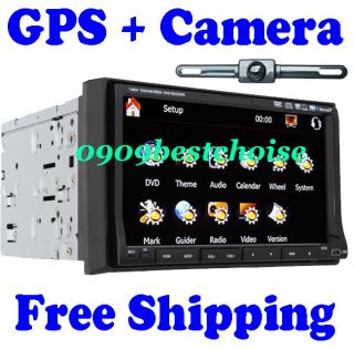  Dash 7 Car Stereo Audio DVD Player GPS Navigation Camera Map