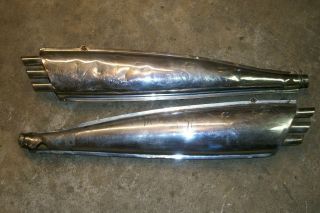 BSA Mufflers A75R Rocket 3 1969