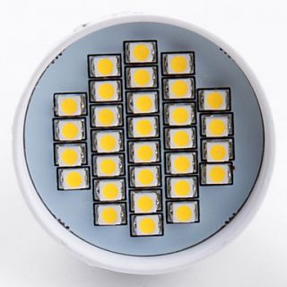 E14 smd 3528 30led 70 100lm 1,5 2W bianco caldo 2800 3300K lampadine