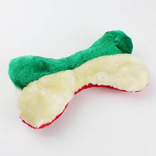 USD $ 3.69   Bone Shaped Style Pet Squeaking Toy for Dogs (23 x 13cm