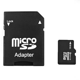 EUR € 16.27   16GB microSDHC Speicherkarte und microSDHC SD Adapter