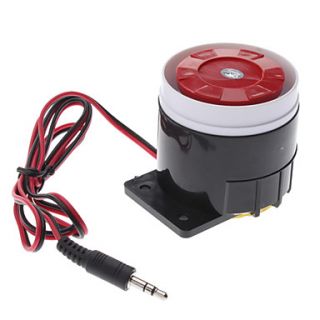 120dB fuerte alarma de seguridad Siren Horn Speaker Buzzer (6 ~ 16V DC