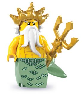 NIP*Lego Minifigures 7 *OCEAN KING*or*SCOTTISH BAGPIPER*Neptune