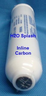 Inline Carbon Water Filter 1 Refrigerator Icemaker Ro