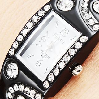 USD $ 5.19   Womens Bracelet Style Alloy Analog Quartz Watch