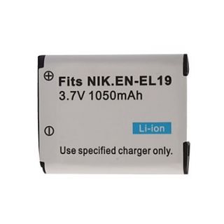 EUR € 3.39   1050mAh 3.7V digitalt kamera batteri EN el19 for Nikon