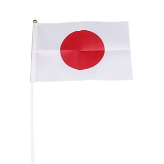 drapeau du japon large de 21,5 cm