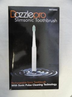  RST2062 Rechargeable SlimSonic Toothbrush w Pulse Cleaning Technology
