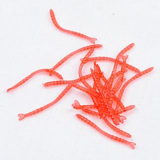 EUR € 2.66   Flavorous Red Bait Worms Soft (20 Pcs / Embalado