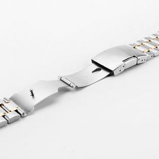 USD $ 11.19   Unisex Stainless Steel Watch Band 20MM (Silver),