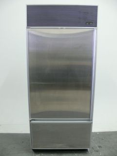  Built in 36 Stainless Steel Refrigerator Freezer w Ice Maker