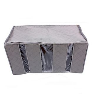 USD $ 23.69   65L Bamboo Charcoal Non Woven Fabric Clothing Storage