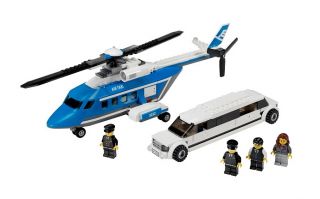 New Lego City Town Lot Airport 3182 Helicopter and Limousine 3222 and