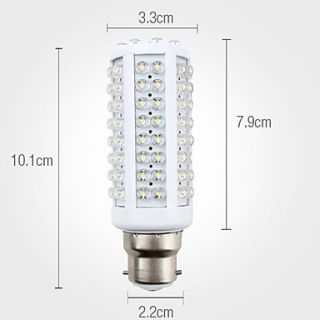 EUR € 8.91   B22 108 LED warmweiß 300lm 5.5W Mais Glühbirnen (220