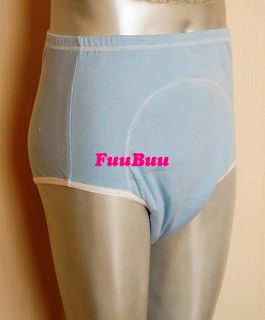 2101 Blue Incontinence Plastic Adult Baby Diapers Pants