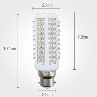 EUR € 9.65   B22 120 led wit 360lm 6,5 W maïs lampen (220 240v