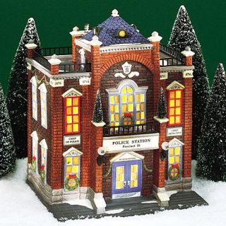   56 CHRISTMAS IN THE CITY PRECINCT 25 POLICE STATION NEW IN BOX 58941