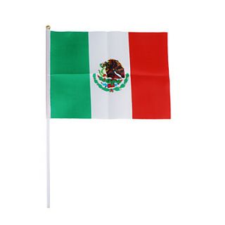 EUR € 2.75   Bandeira do México 28,5 centímetros de grande , Frete