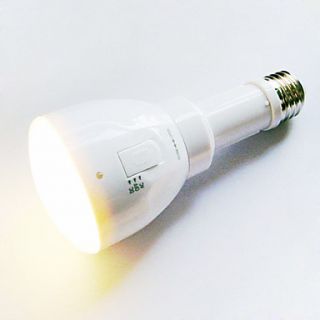e27 3w warmweißes Licht wiederaufladbare LED Spot Glühbirne (85 265V