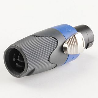 USD $ 14.29   5 Pieces Audio Cable Amplifier Plug Twist 4 Pin Speaker