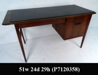 Unique Slate Top Walnut Desk P7120358 J