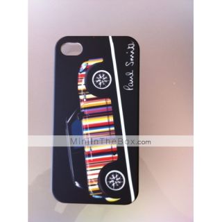 USD $ 5.29   Protective Dull Polished Super Slim Car Patterned iPhone