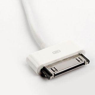 USD $ 5.49   30 Pin to 30Pin Connection Cable for iPad and iPhone