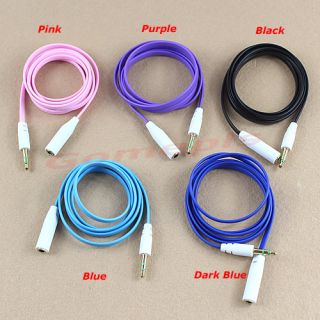  Female M F Plug Jack Stereo Headphone Audio Extension Cable New