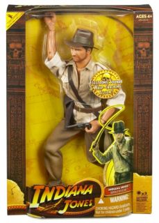 Indiana Jones 12 inch Electronic Sounds Whip Cracking Indy Action