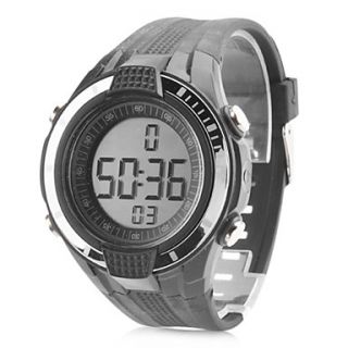 USD $ 36.29   Unisex Rubber Digital Automatic Wrist Sports Watch