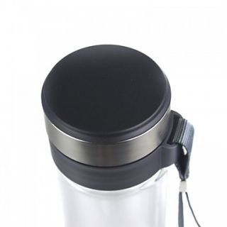 USD $ 36.79   Portable Glass Travel Tea Bottle (280ml),