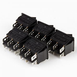 EUR € 6.34   Eléctrico 6 Pin Power Control On / Off Switch Rocker