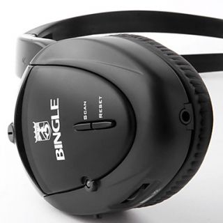 USD $ 35.19   Bingle Noise Reduction Wireless Headphone with FM for TV