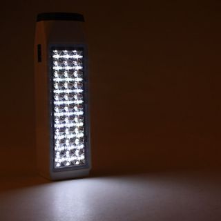 7W 38 LED White Light 2 Illumination Modes Rechargeable Emergency Lamp