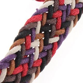 EUR € 1.37   Multicolor Weave Cord armband, Gratis Verzending voor