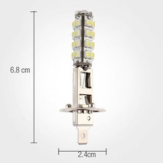 H1 2.5W 38x3528 SMD White LED Bulb for Car Headlight Fog Light (12V, 2