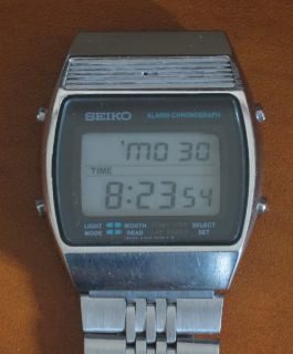  Seiko Digital Alarm Chronograph Quartz A359 5030 Watch Band