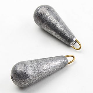 USD $ 7.69   40g Fishing Sinkers With Rings (2 Pack),