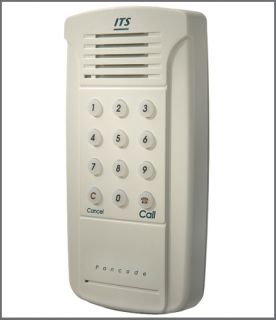 ITS3050 Pancode Indoor Access Control Door Phone with Rubber Keypad