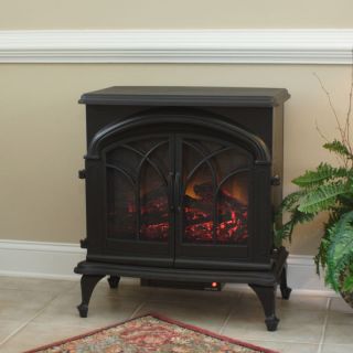 Fox Hill Electric Indoor Fireplace Stove Space Heater