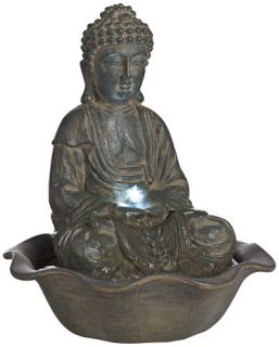 Features of Indoor Outdoor LED Seated Buddha Water Fountain