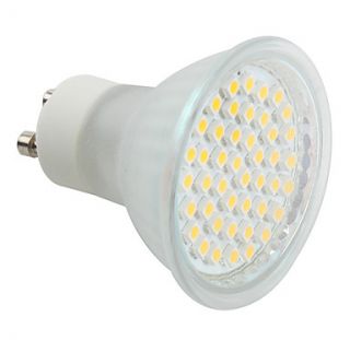 gu10 3w 44x3528 SMD 270lm 3000 3500K warmweiß LED Strahler Lampe