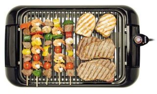 Sanyo HPS SG3 200 Square Inch Electric Indoor Barbeque Grill, Black