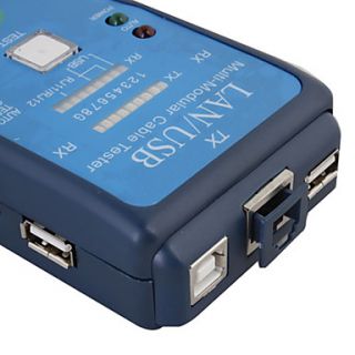 EUR € 8.36   3 em uma rede RJ45 / RJ11 e testador de cabo usb, Frete